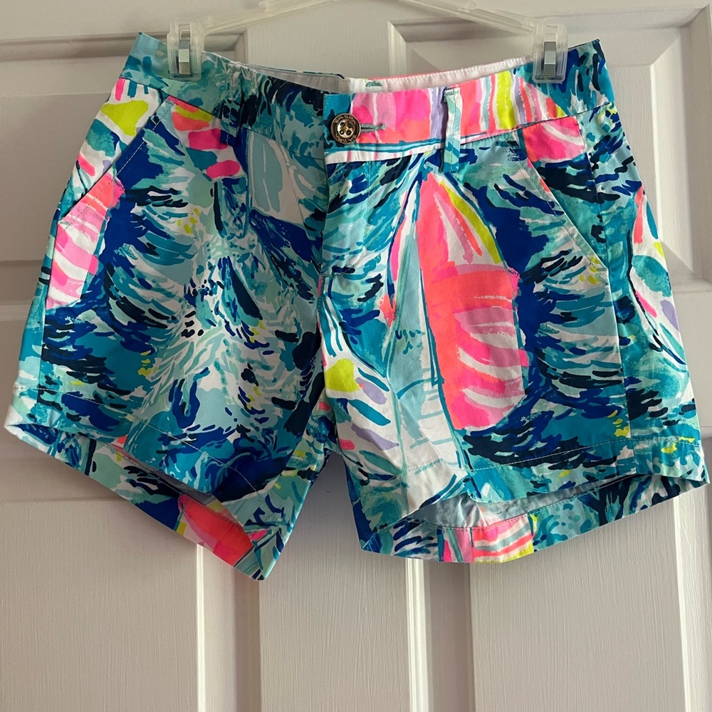 Lilly Pulitzer Callahan Shorts in Hey Bay Bay